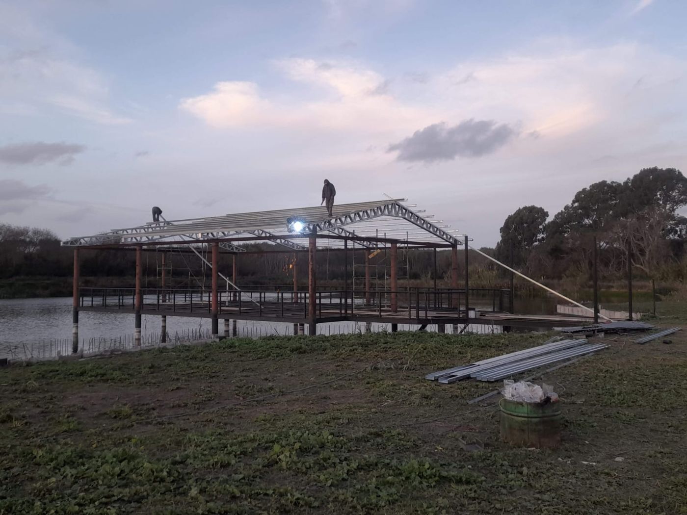 Montaje de cabreadas